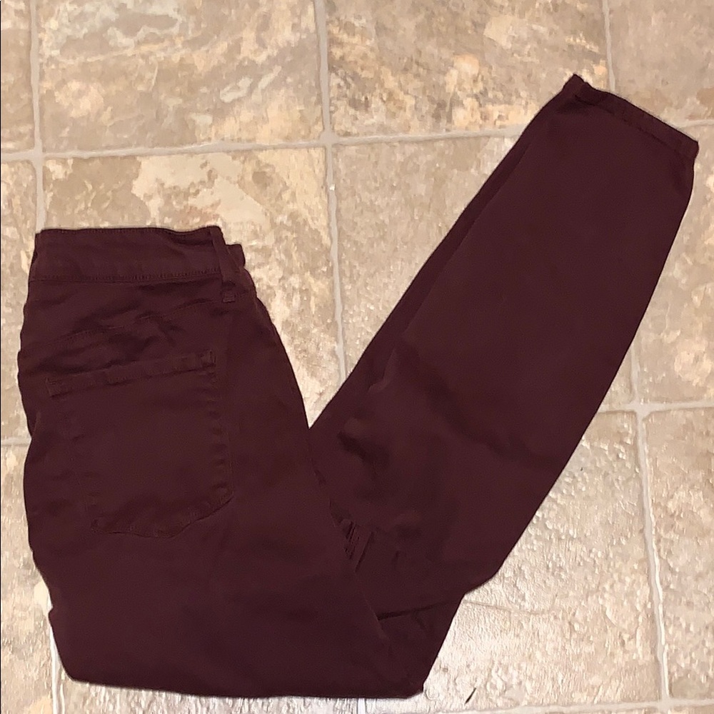 **Last Chance!** Pistola  Dark Burgundy Jeans